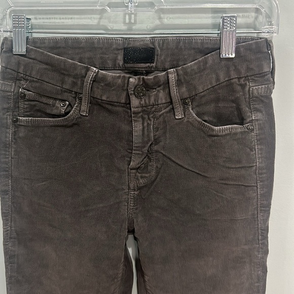 Mother the looker ankle fray charcoal‎ jeans Size: XS | US 25 - Picture 7 of 11